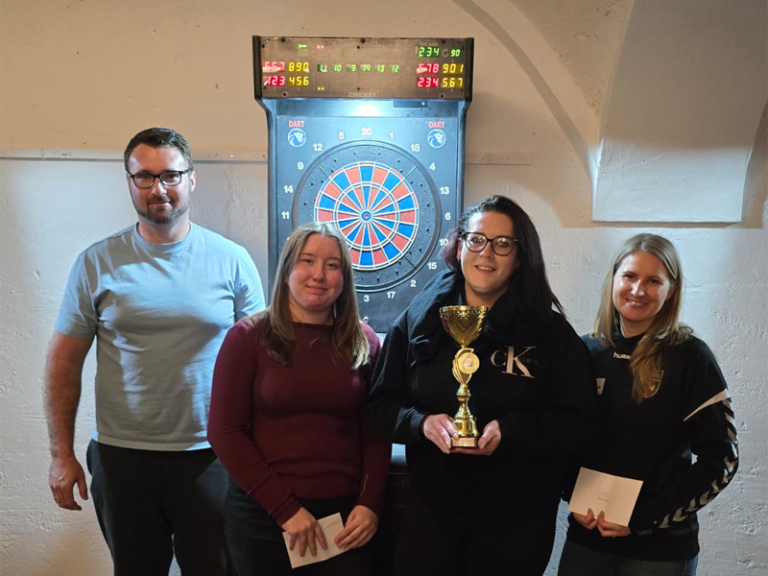 Großer Andrang beim Darts-Turnier